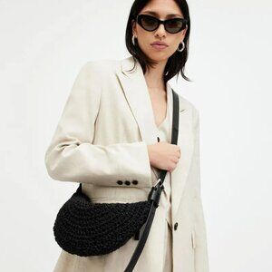 All Saints Half Moon Bag "LIKE NEW"